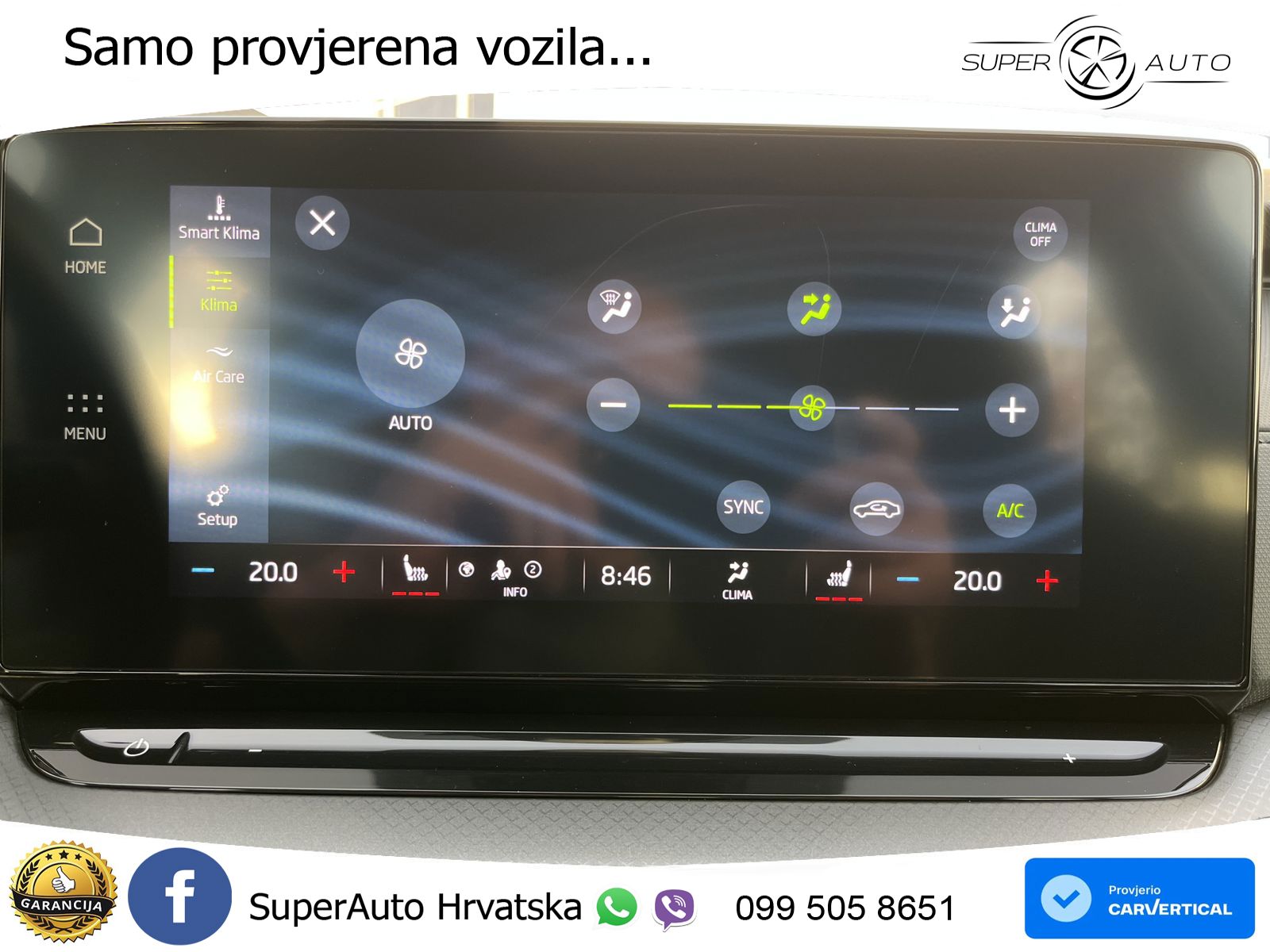 Škoda Octavia Combi 2.0 TDI (150 KS) DSG LED+GR SJED+ACC