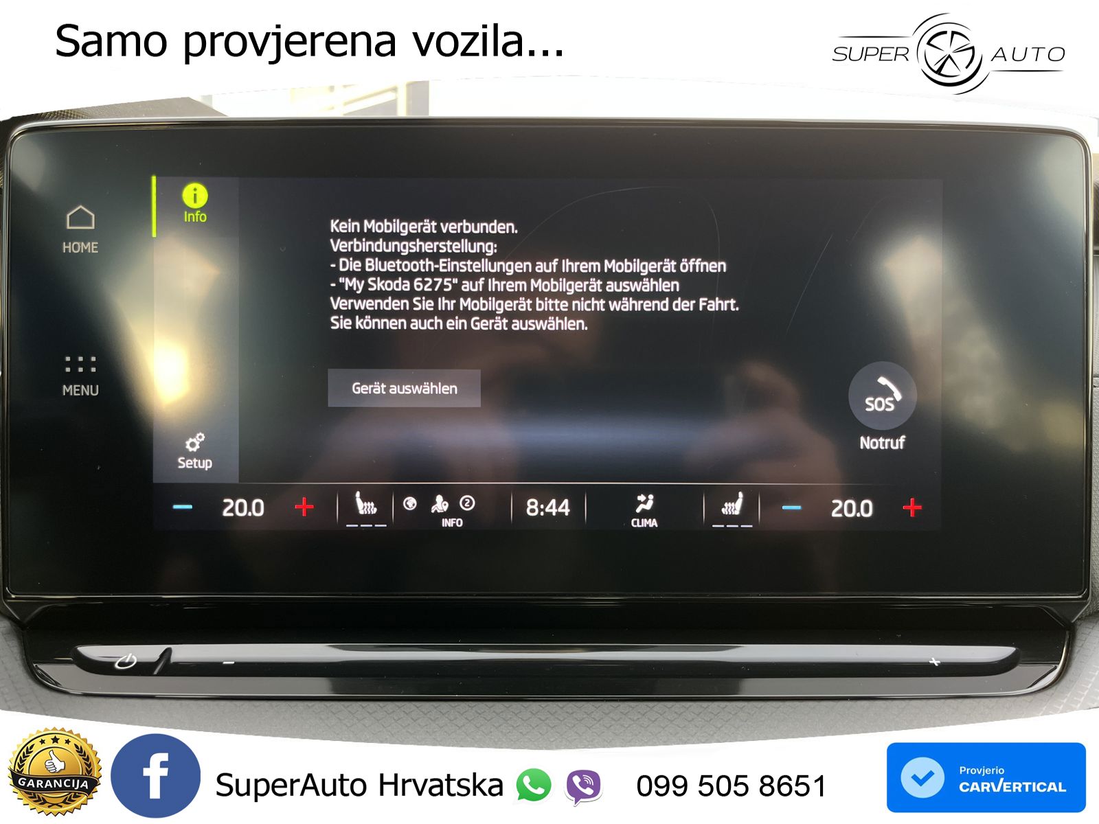 Škoda Octavia Combi 2.0 TDI (150 KS) DSG LED+GR SJED+ACC