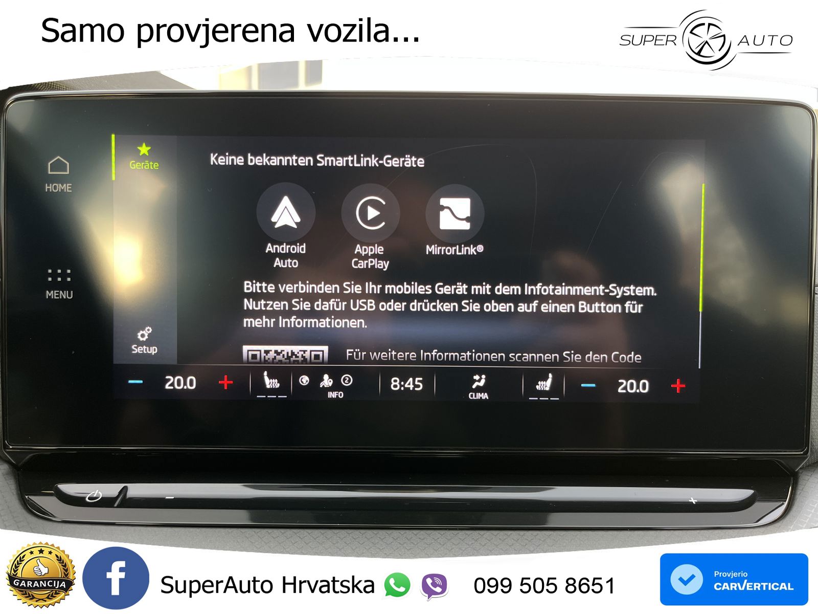 Škoda Octavia Combi 2.0 TDI (150 KS) DSG LED+GR SJED+ACC