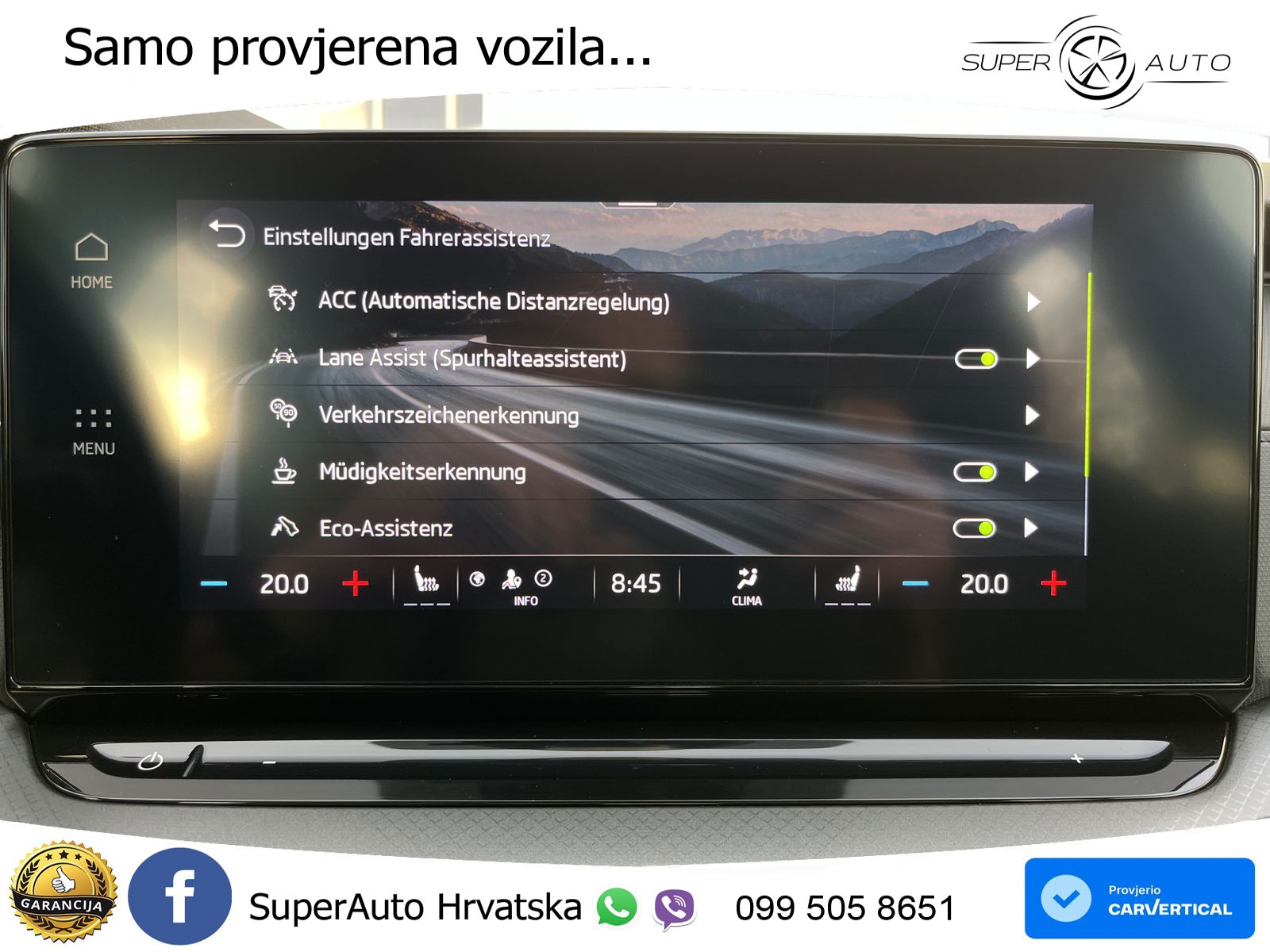 Škoda Octavia Combi 2.0 TDI (150 KS) DSG LED+GR SJED+ACC