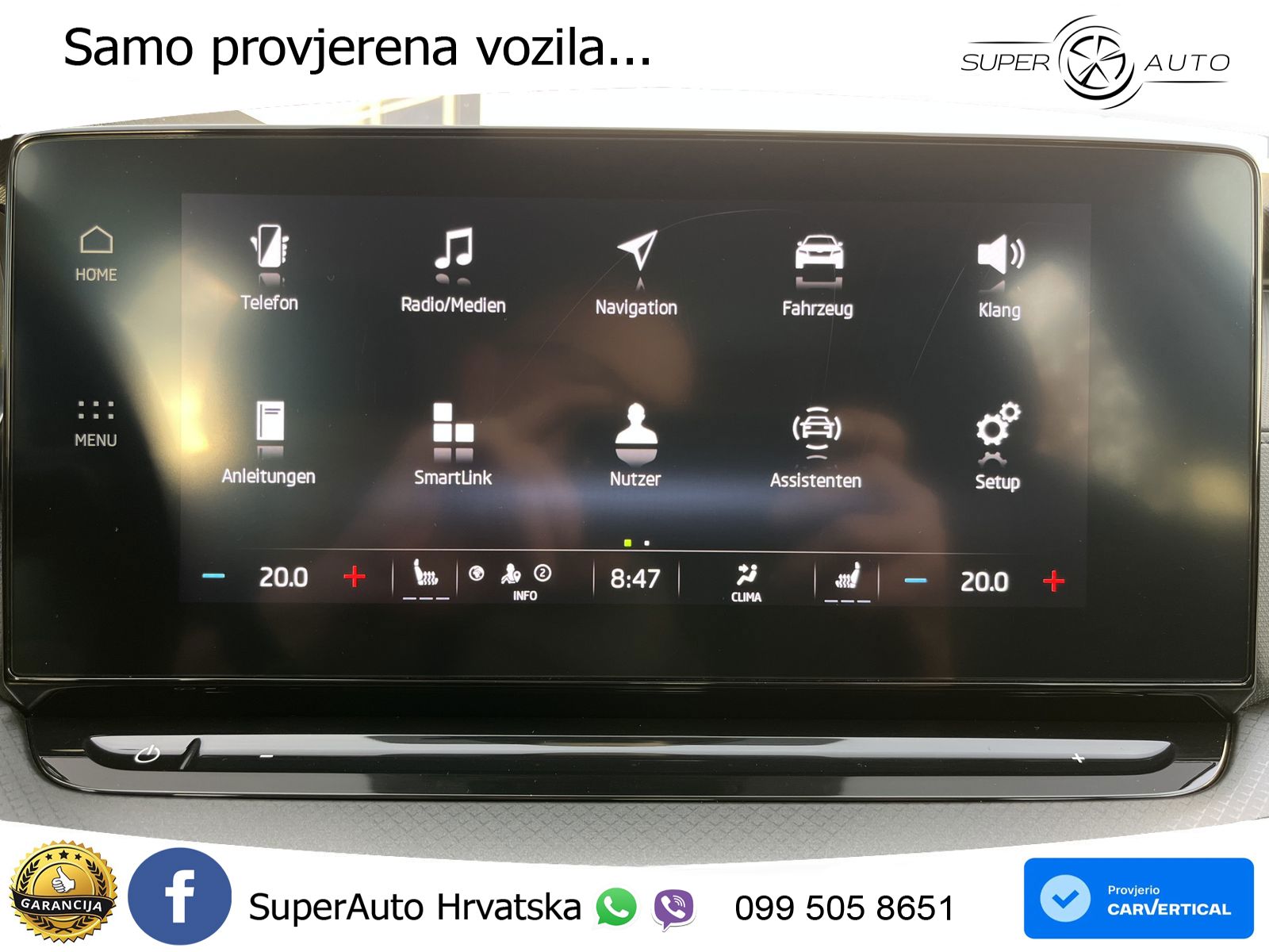 Škoda Octavia Combi 2.0 TDI (150 KS) DSG LED+GR SJED+ACC