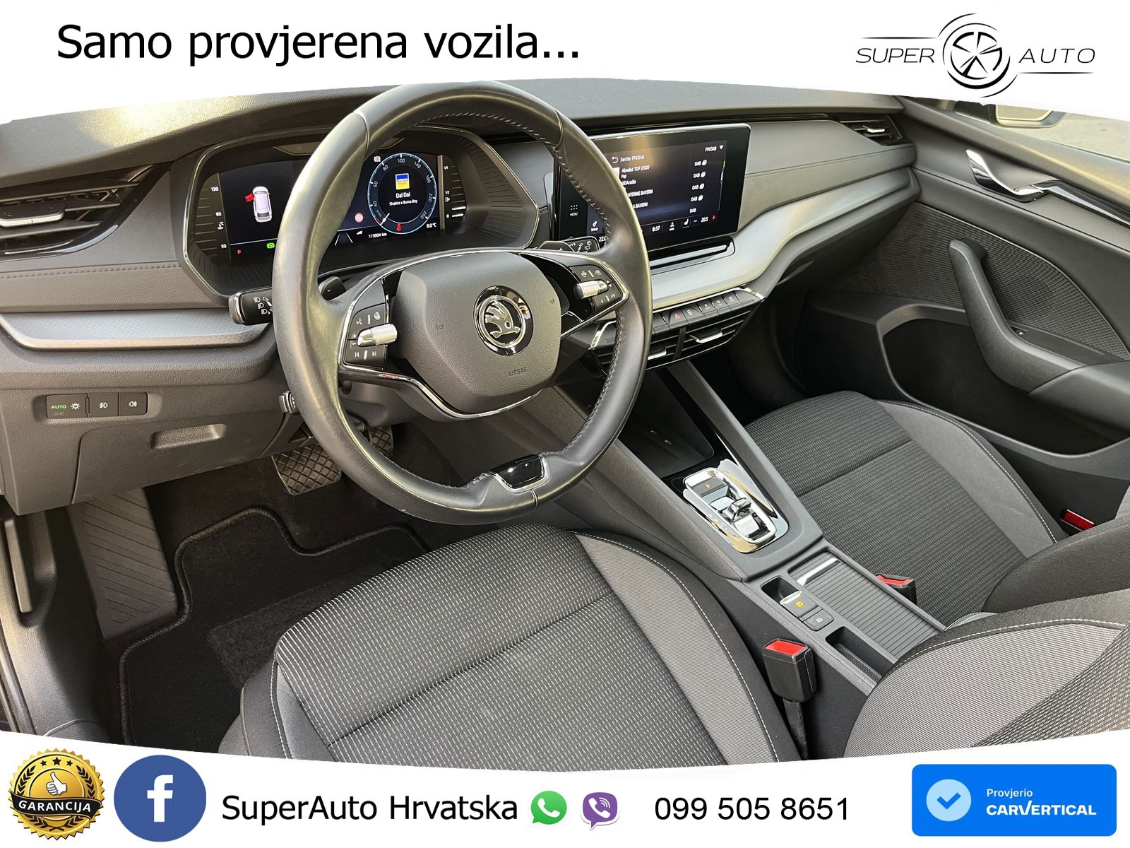 Škoda Octavia Combi 2.0 TDI (150 KS) DSG LED+GR SJED+ACC