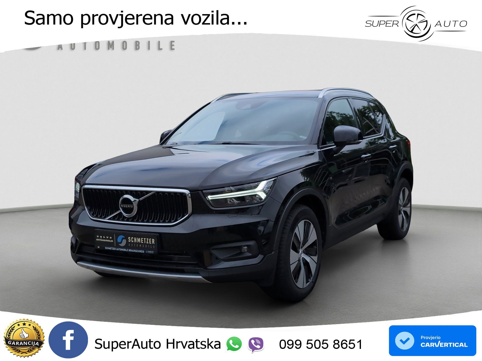 Volvo XC40 2.0 B3 163 KS Automatic LED+GR SJED+ACC