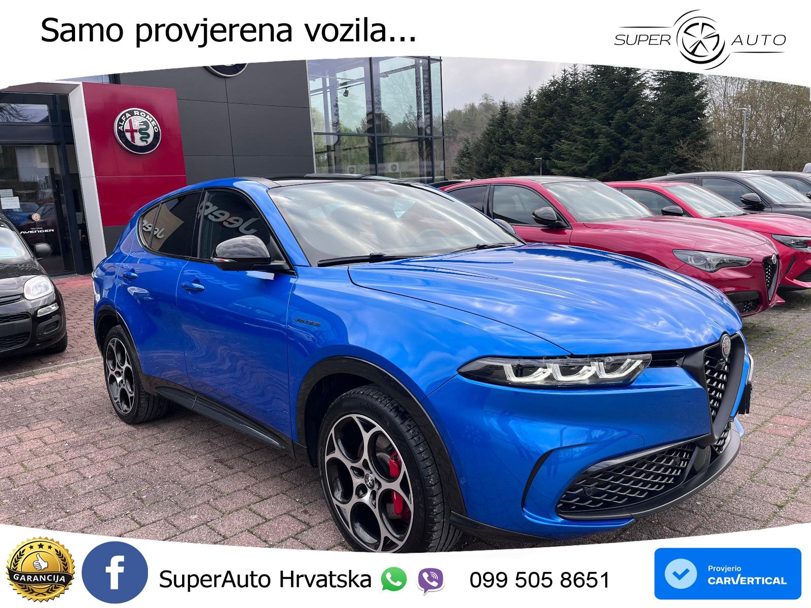 Alfa Romeo Tonale 1.3 T MultiAir (190 KS) Plug-in Hybrid eQ4 Automatic LED+GR SJED+ACC
