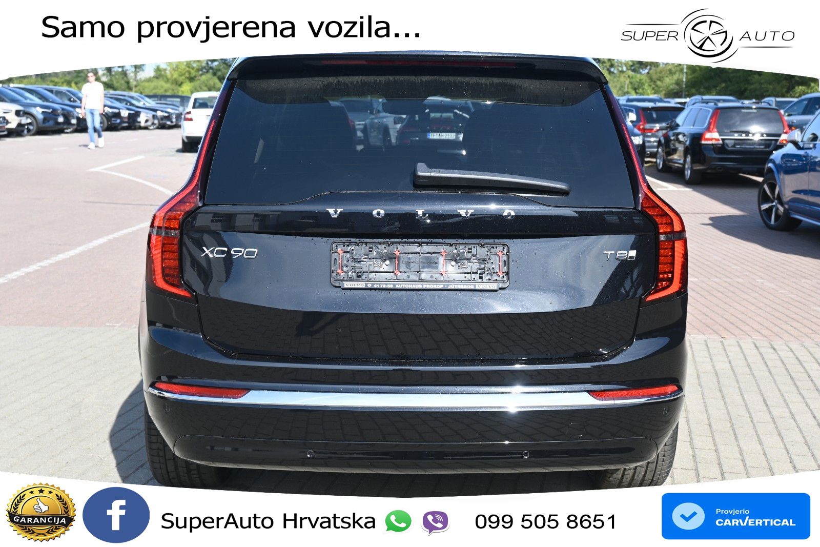 Volvo XC90 2.0 T8 AWD Automatic ACC+HEAD+4xGR SJED+360+PANO