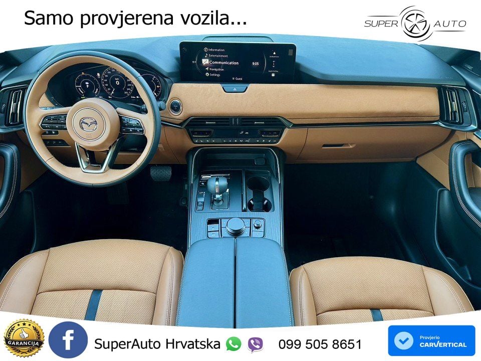Mazda CX-60 2.5 e-Skyactiv (328 KS) AWD Automatic MATRIX+GR SJED+KAM