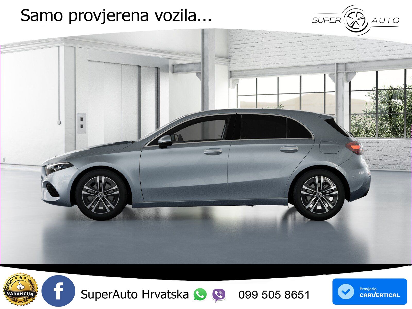 Mercedes-Benz A 200 7G-DCT LED+GR SJED+ACC