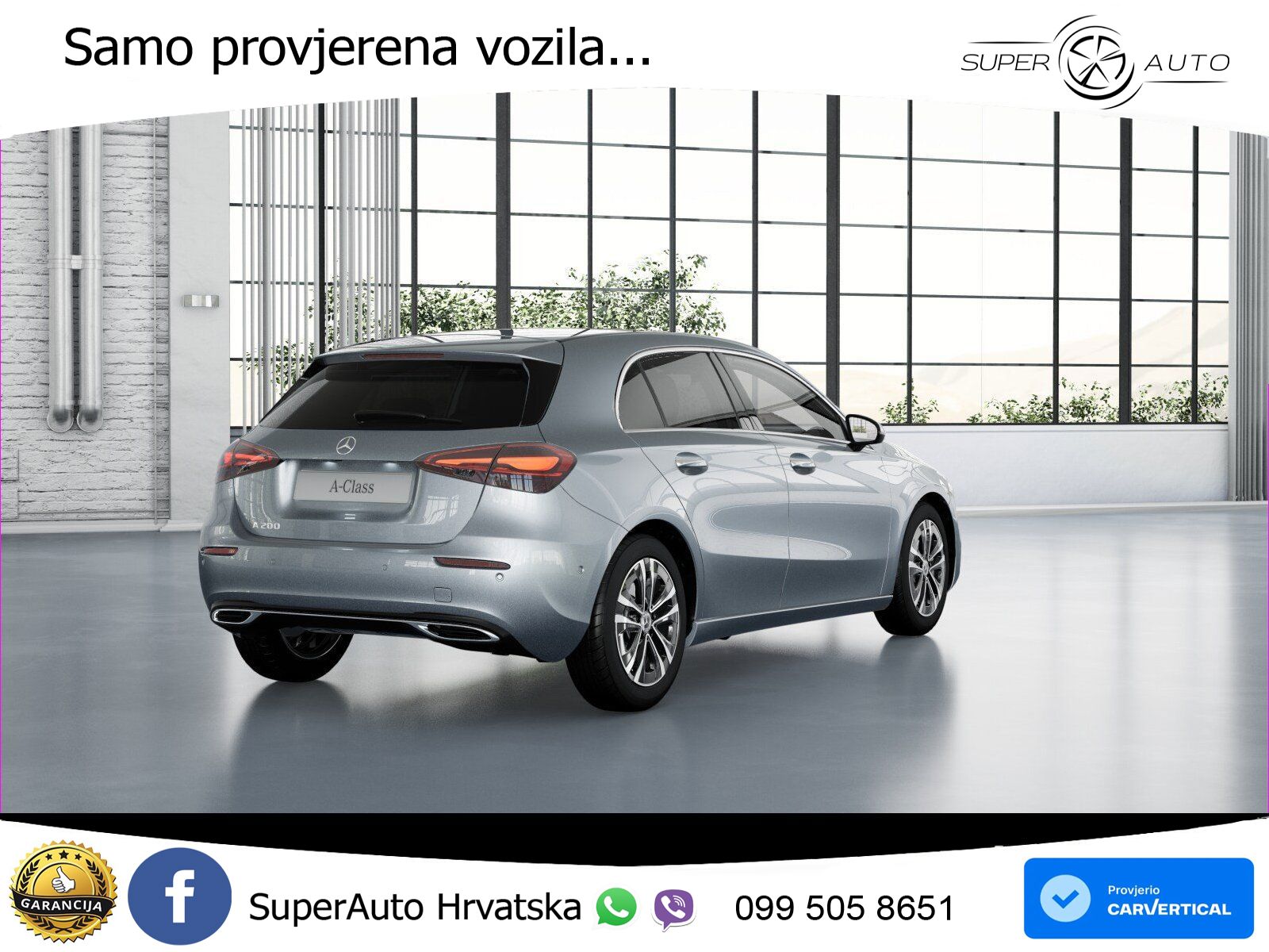 Mercedes-Benz A 200 7G-DCT LED+GR SJED+ACC