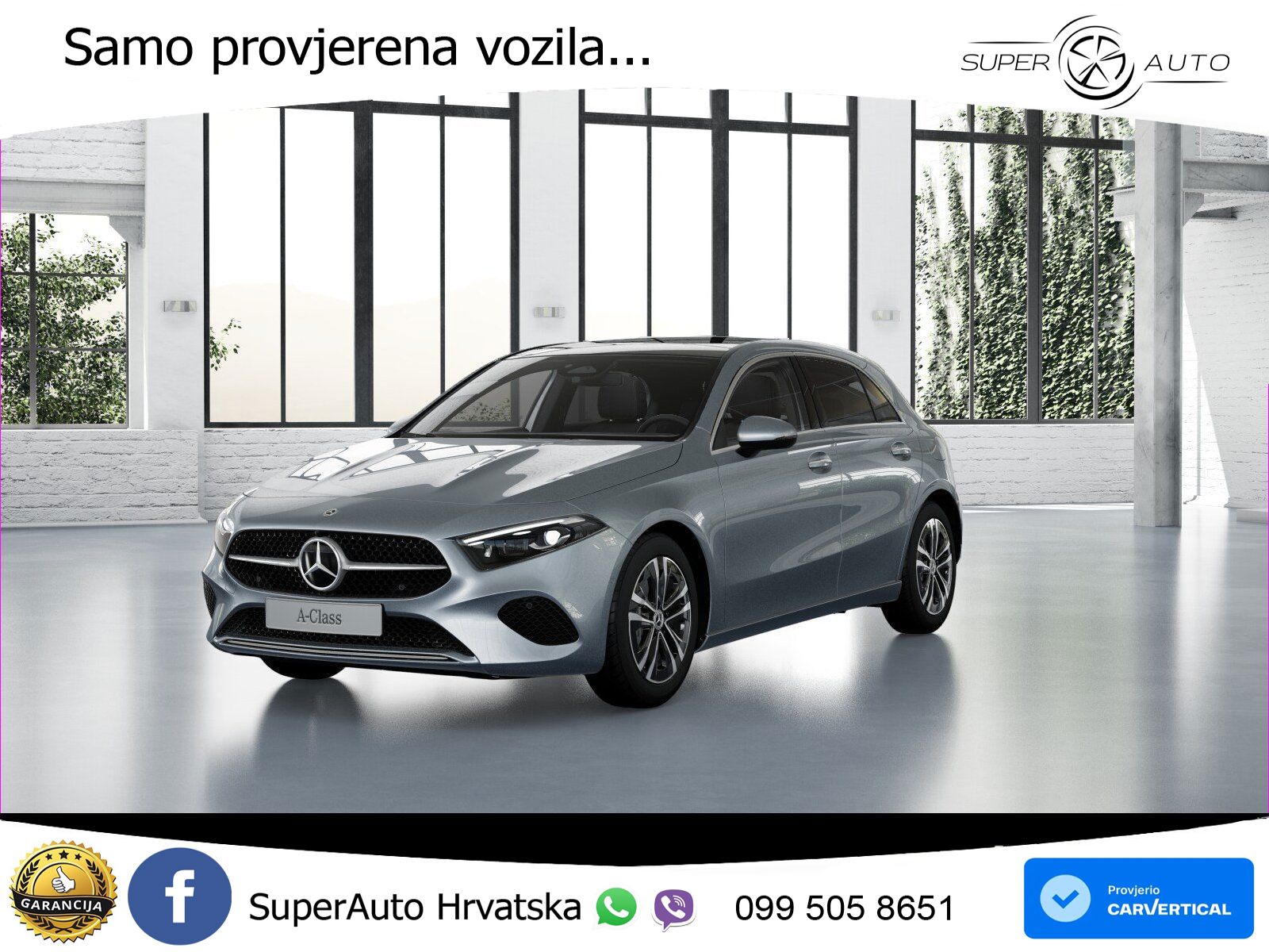 Mercedes-Benz A 200 7G-DCT LED+GR SJED+ACC