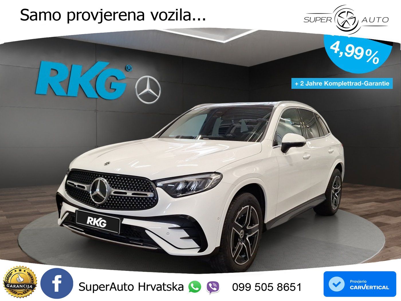 Mercedes GLC 300e (313 KS) 4MATIC 9G-TRONIC AMG ACC+GR SJED+360+PANO