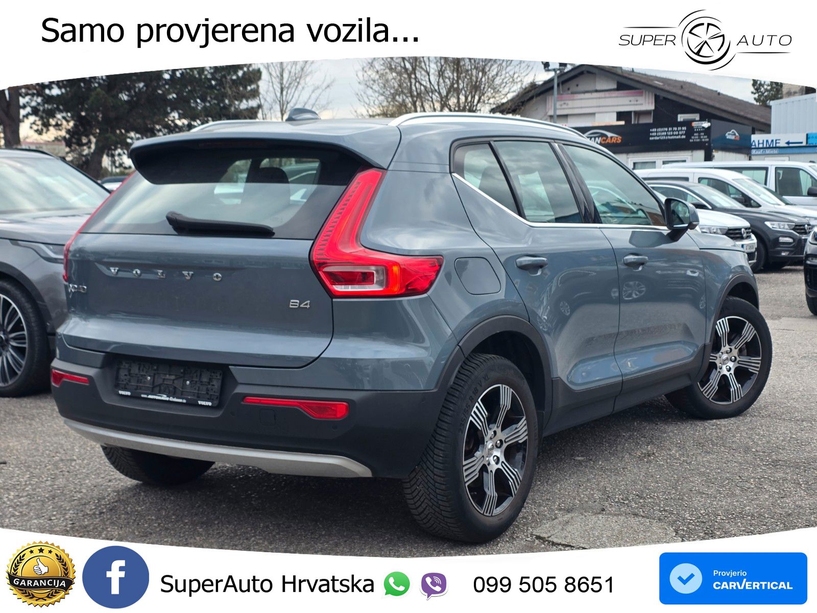 Volvo XC40 2.0 B4 AWD 197 KS Automatic LED+GR SJED+ACC