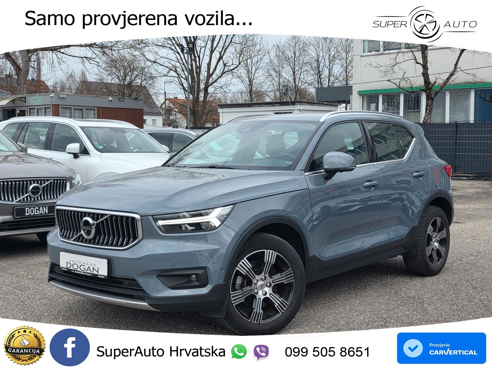 Volvo XC40 2.0 B4 AWD 197 KS Automatic LED+GR SJED+ACC