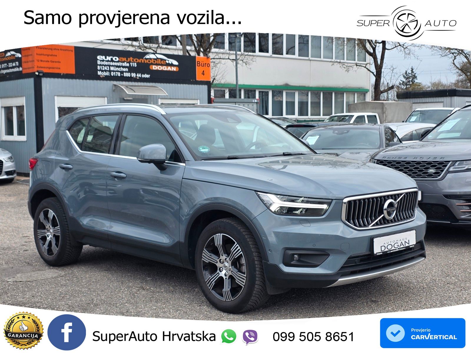Volvo XC40 2.0 B4 AWD 197 KS Automatic LED+GR SJED+ACC