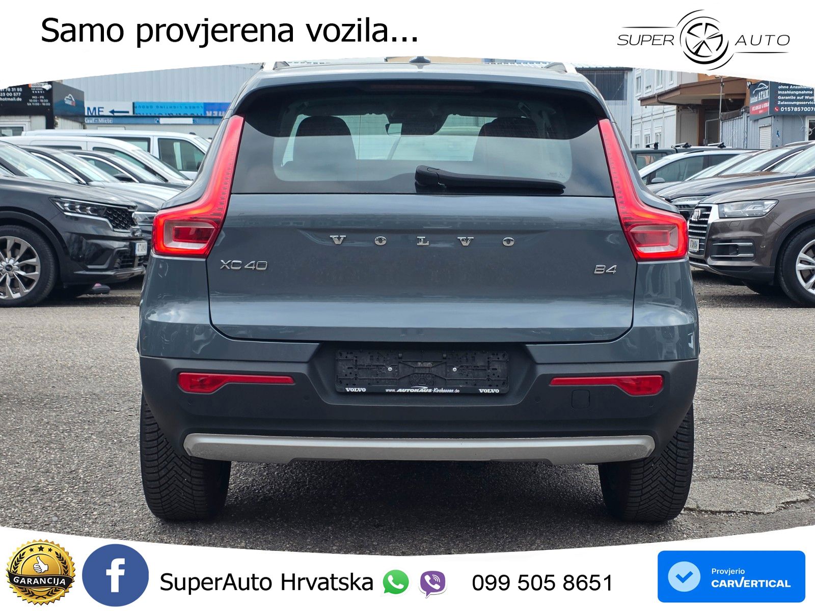 Volvo XC40 2.0 B4 AWD 197 KS Automatic LED+GR SJED+ACC