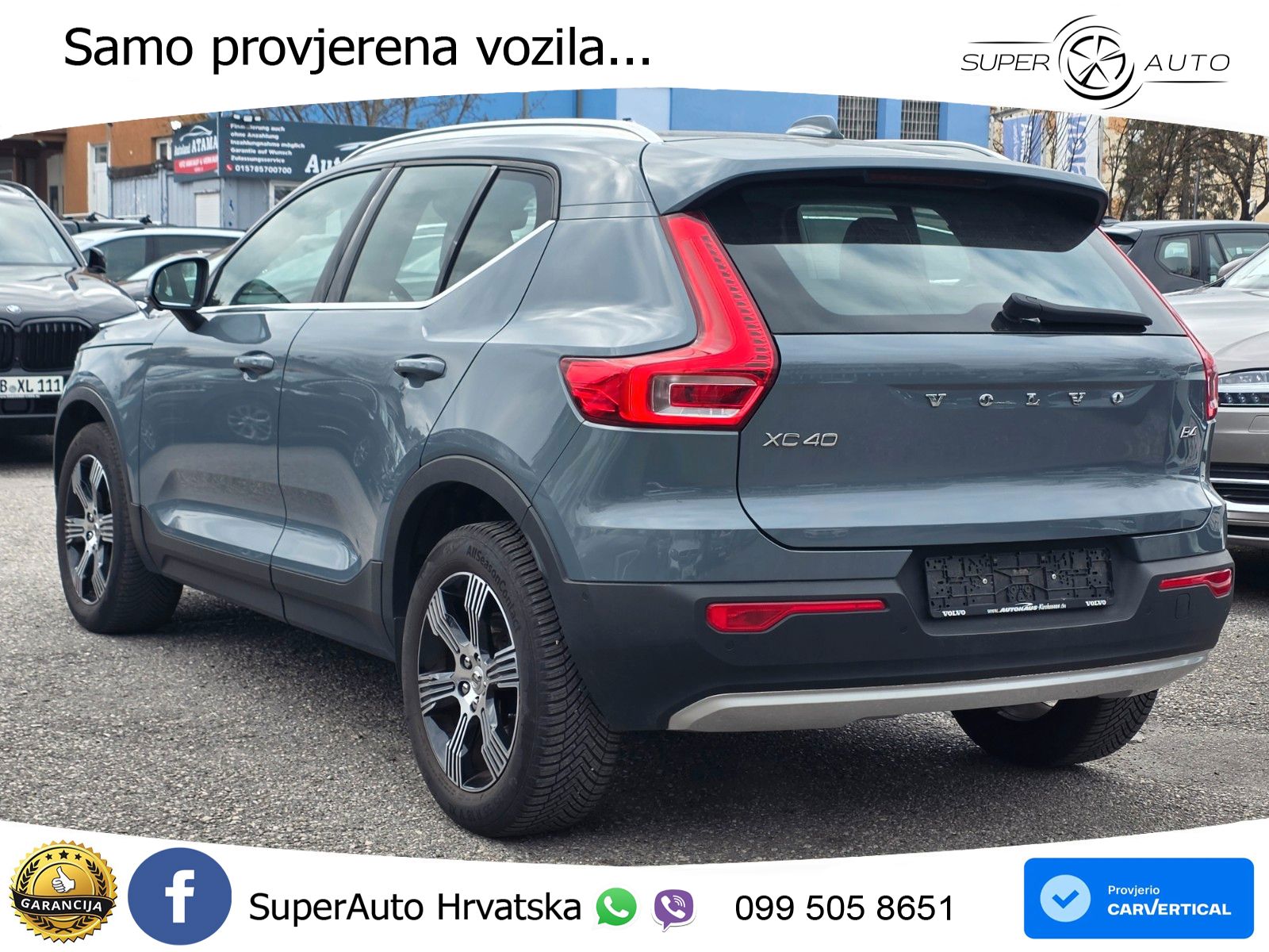 Volvo XC40 2.0 B4 AWD 197 KS Automatic LED+GR SJED+ACC