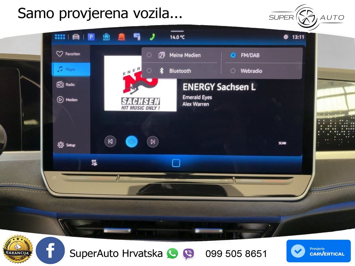 Volkswagen Passat Variant 1.5 TSI (204 KS) eHybrid DSG R-Line LED+GR SJED+ACC