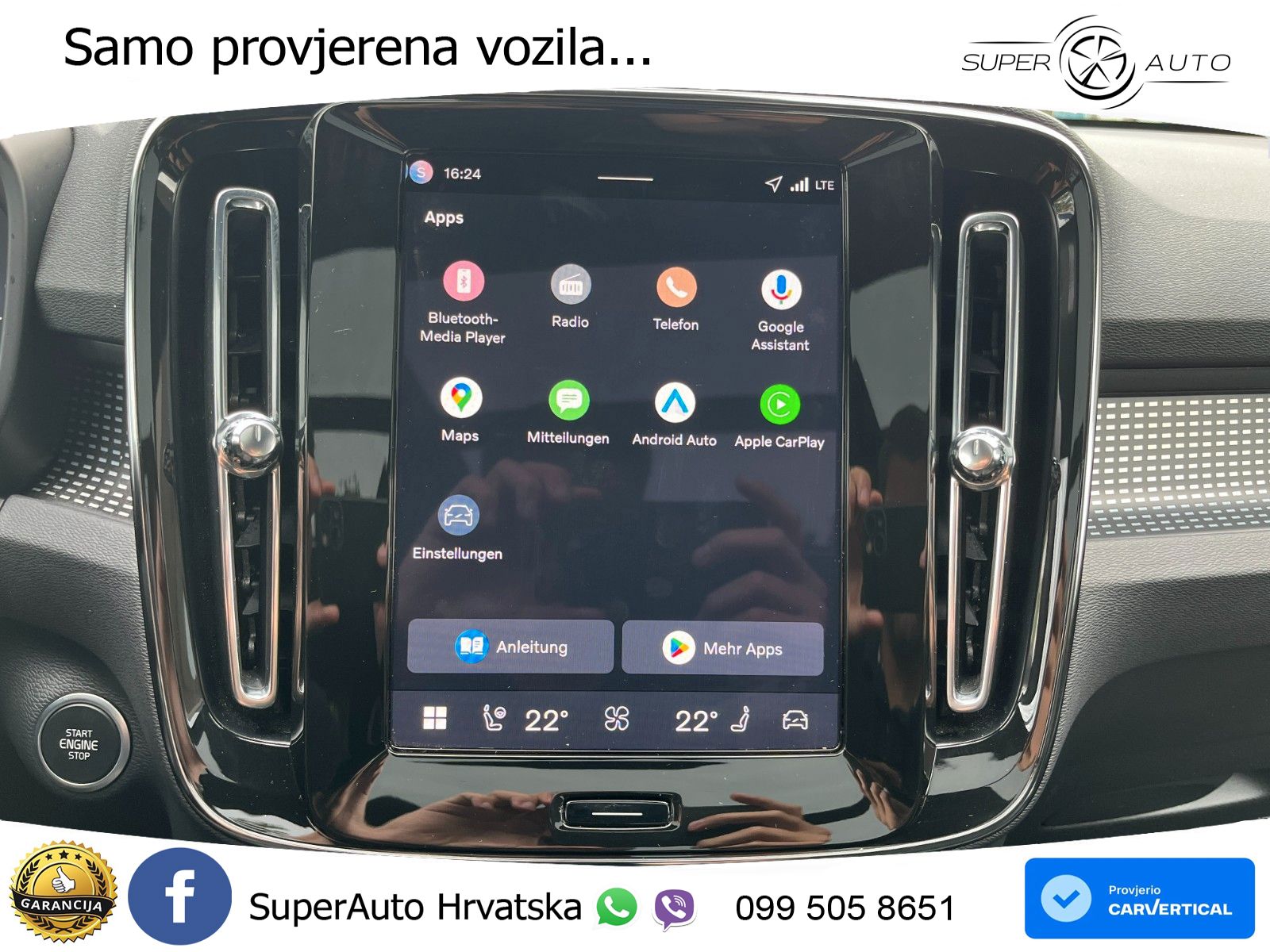 Volvo XC40 2.0 B3 163 KS Automatic LED+GR SJED+ACC