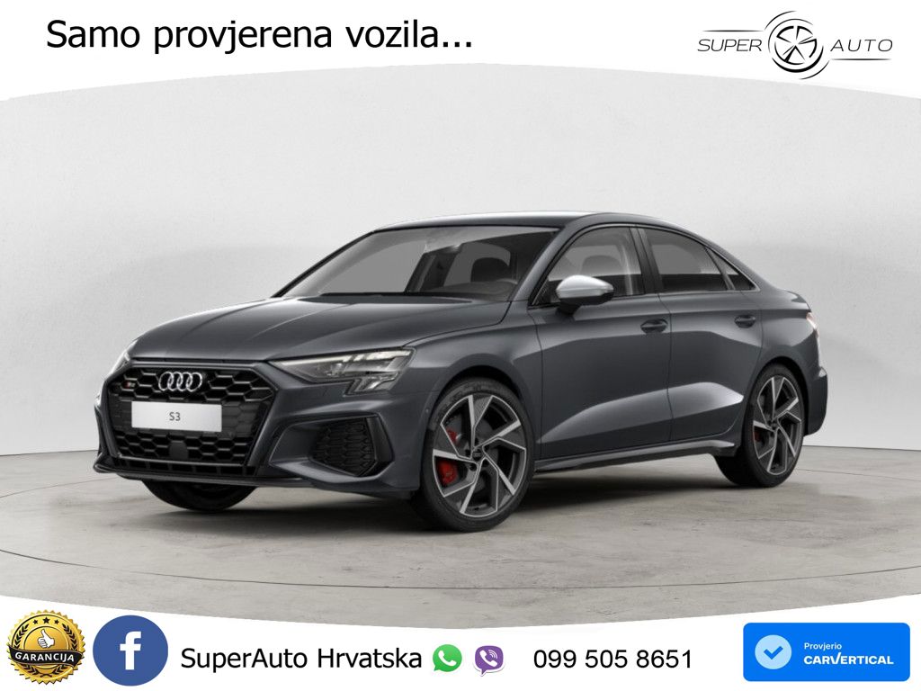 Audi S3 Limuzina 2.0 TFSI (310 KS) quattro S tronic LED+GR SJED+ACC