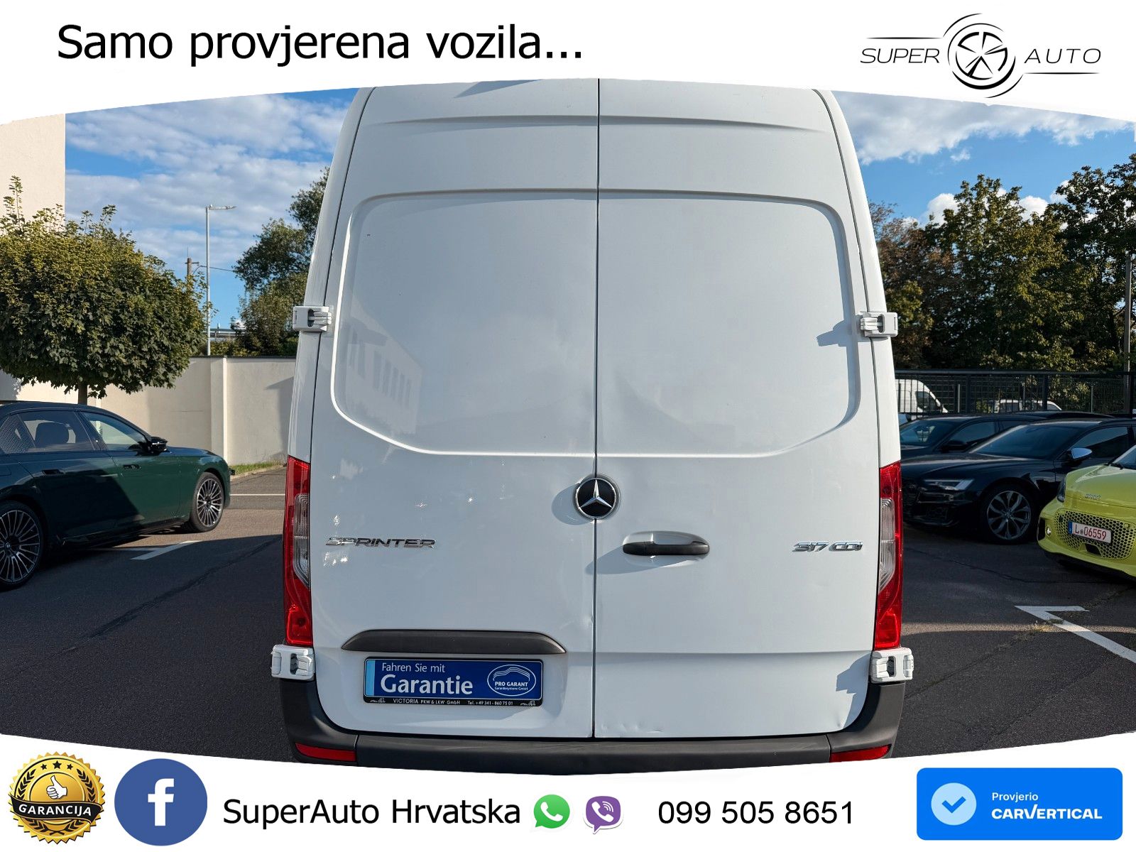 Mercedes-Benz Sprinter III MIXTO 317 CDI*6-Sitzer*KAM*AHK 170 KS