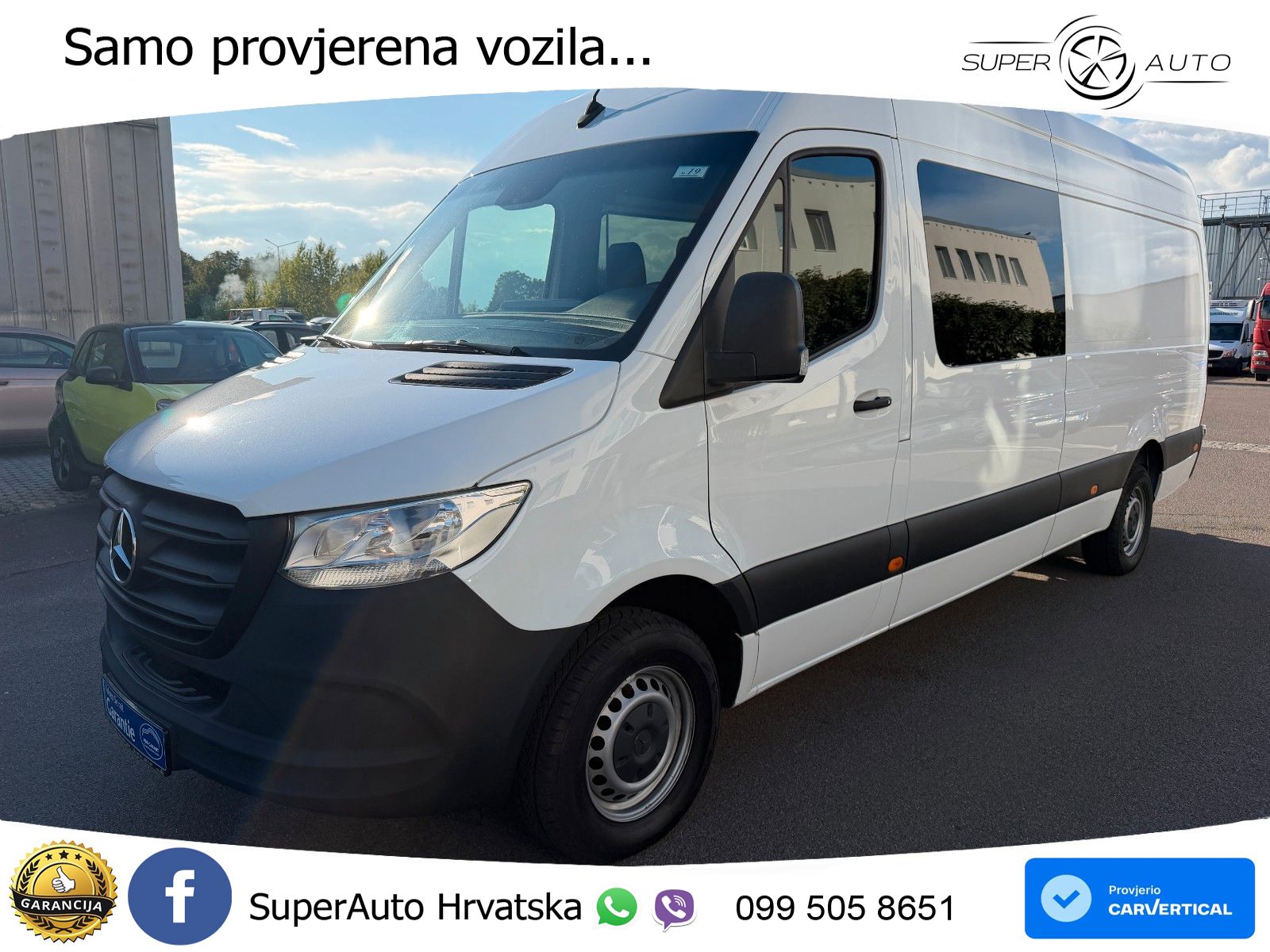 Mercedes-Benz Sprinter III MIXTO 317 CDI*6-Sitzer*KAM*AHK 170 KS