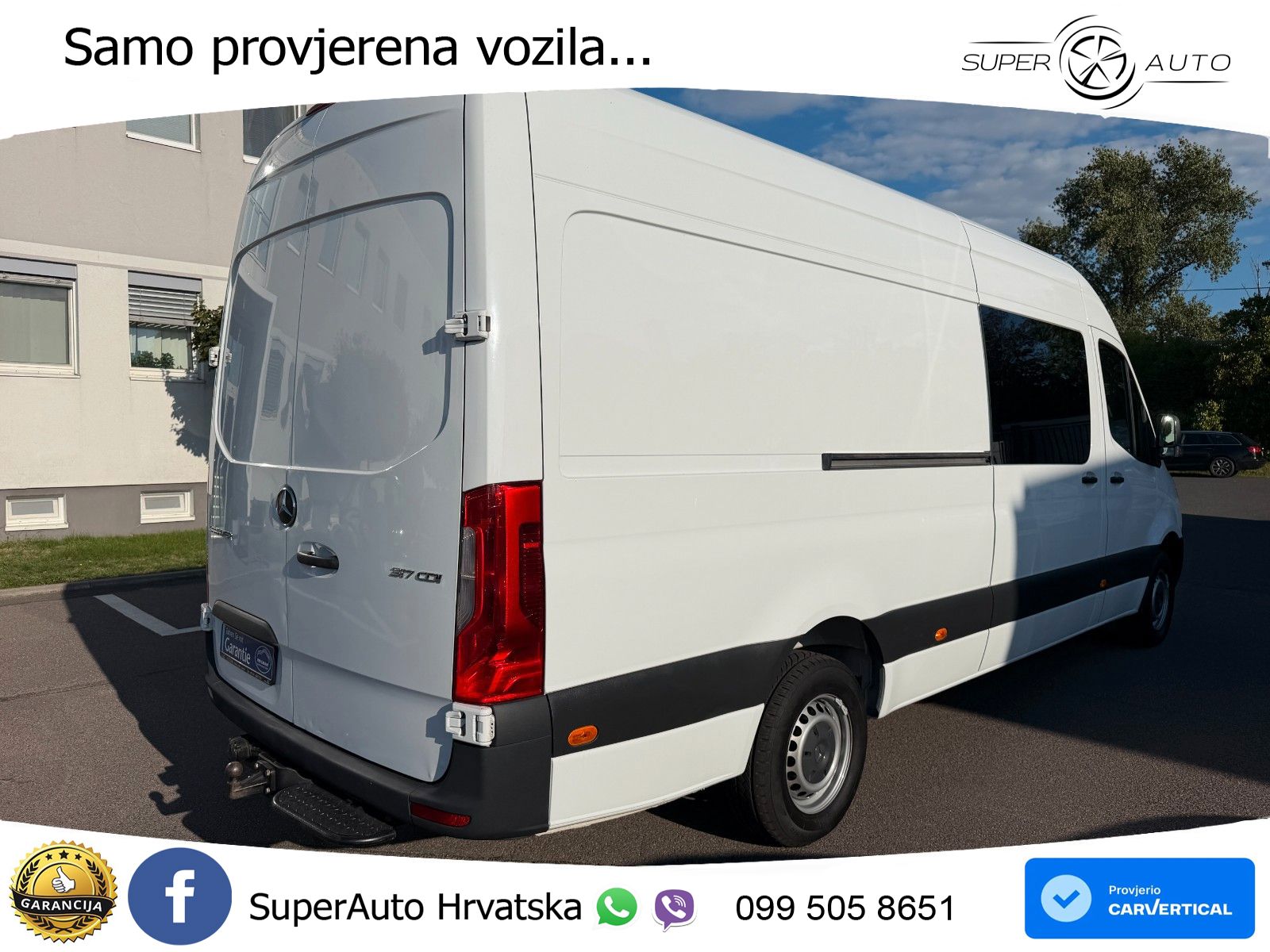 Mercedes-Benz Sprinter III MIXTO 317 CDI*6-Sitzer*KAM*AHK 170 KS