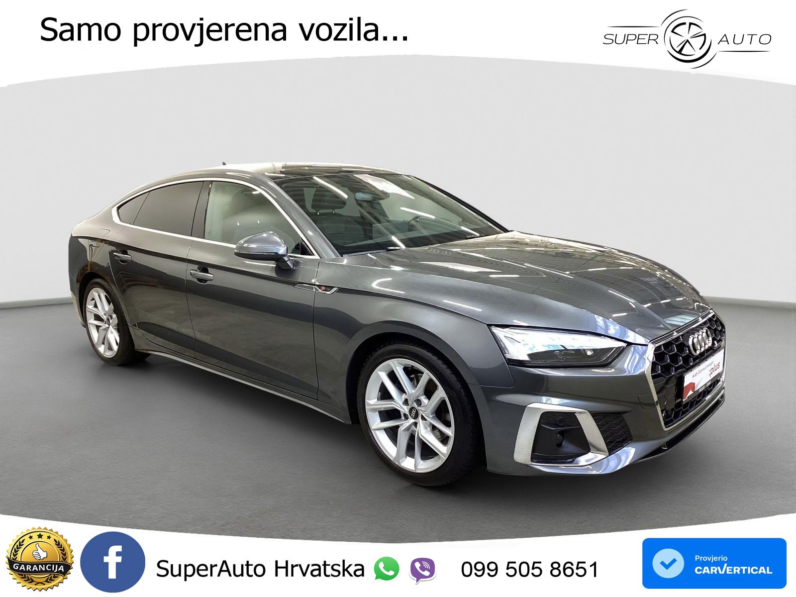 Audi A5 Sportback 35 TFSI (150 KS) S line MATRIX+GR SJED+KAM