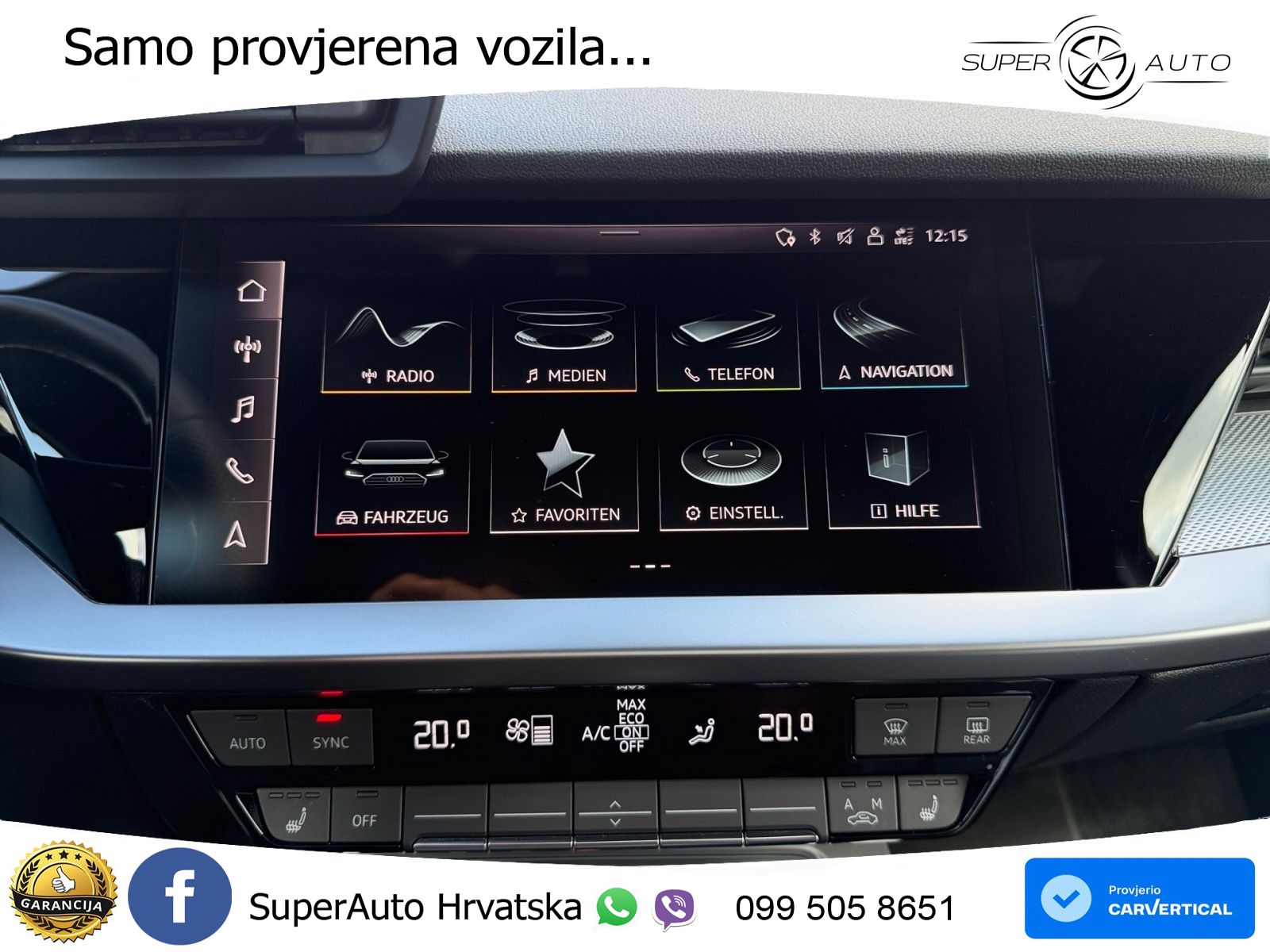 Audi S3 Limuzina 2.0 TFSI (310 KS) quattro S tronic LED+GR SJED+ACC