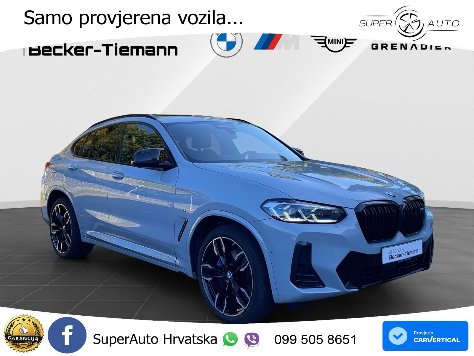 BMW X4 M40d (340 KS) xDrive Steptronic LED+GR SJED+ACC