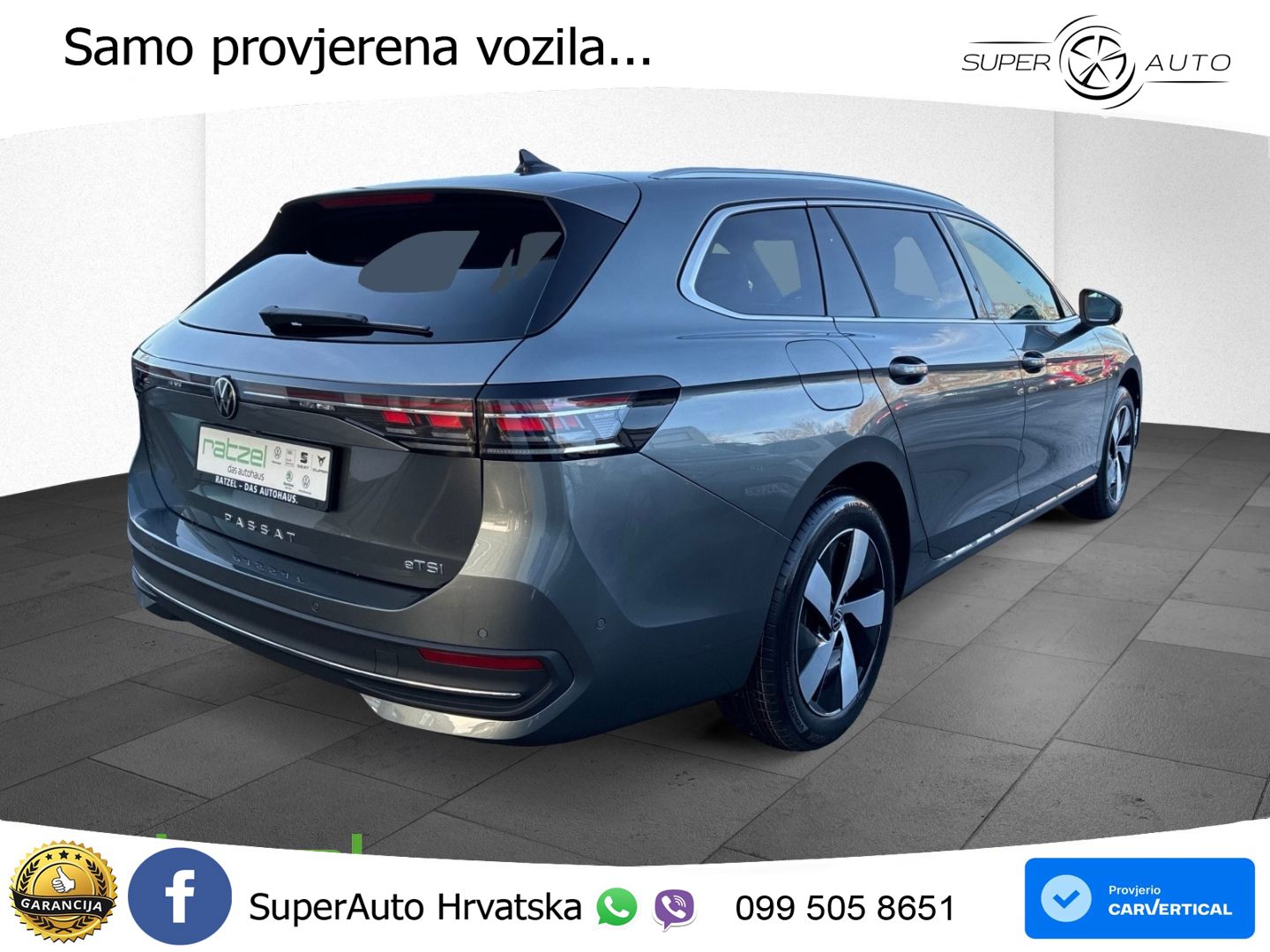 Volkswagen Passat Variant 1.5 eTSI (150 KS) DSG Business MATRIX+GR SJED+KAM