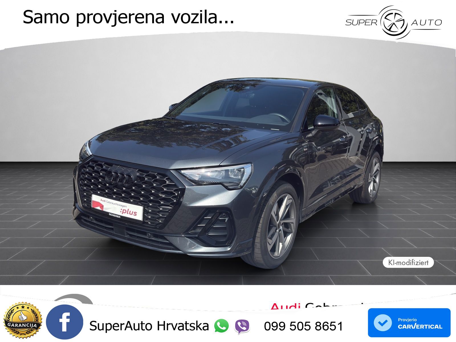 Audi Q3 II Sportback 35 TFSI (150 KS) S tronic S line LED+GR SJED+ACC