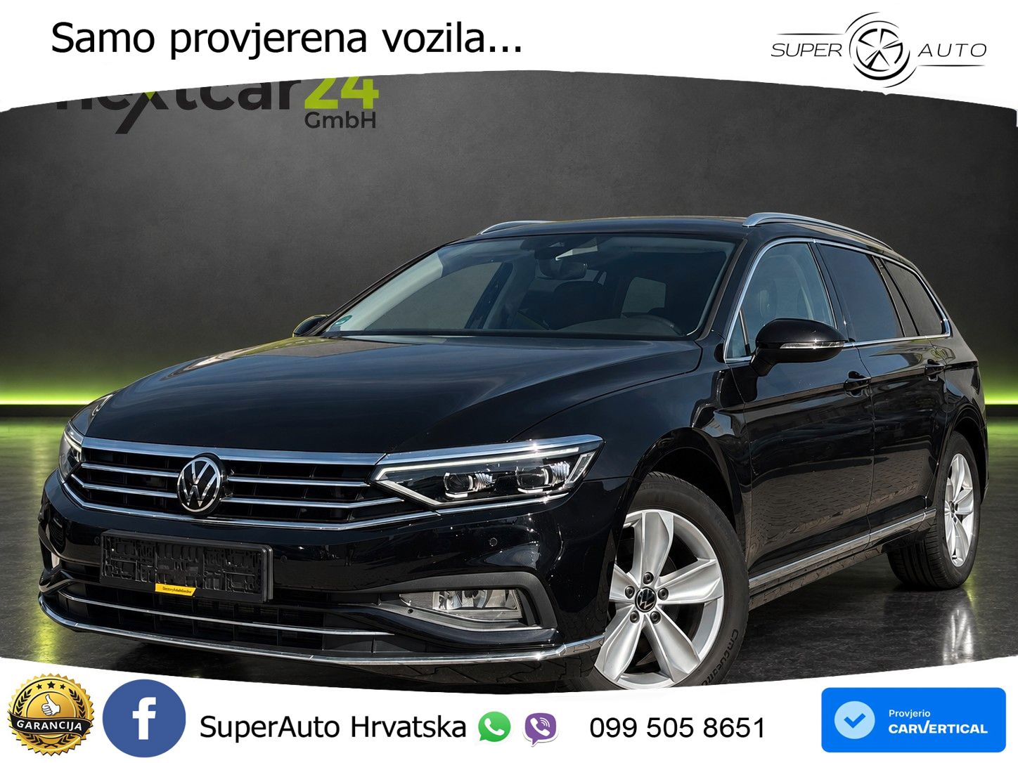 Volkswagen Passat Variant 2.0 TDI (150 KS) DSG Elegance LED+GR SJED+ACC
