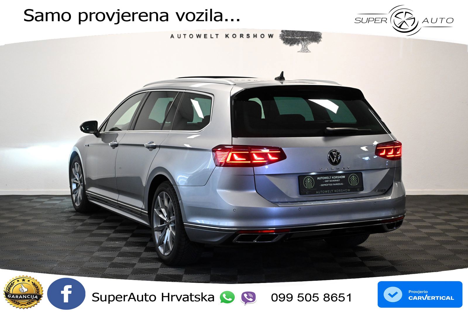 Volkswagen Passat Variant 2.0 TDI (240 KS) 4MOTION DSG R-Line ACC+HEAD+GR SJED+360+PANO