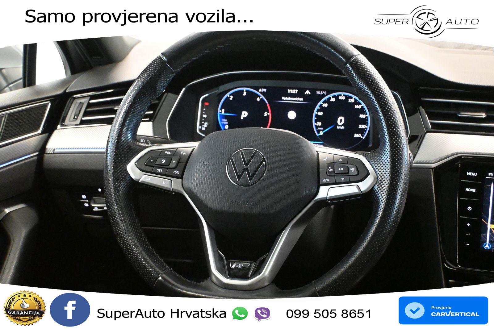 Volkswagen Passat Variant 2.0 TDI (240 KS) 4MOTION DSG R-Line ACC+HEAD+GR SJED+360+PANO
