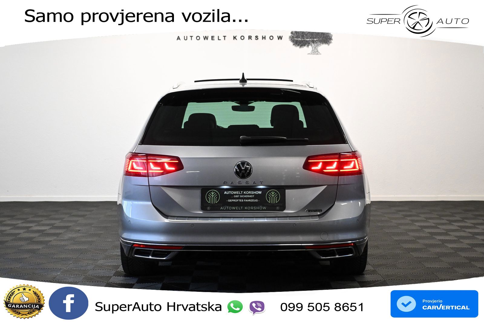 Volkswagen Passat Variant 2.0 TDI (240 KS) 4MOTION DSG R-Line ACC+HEAD+GR SJED+360+PANO