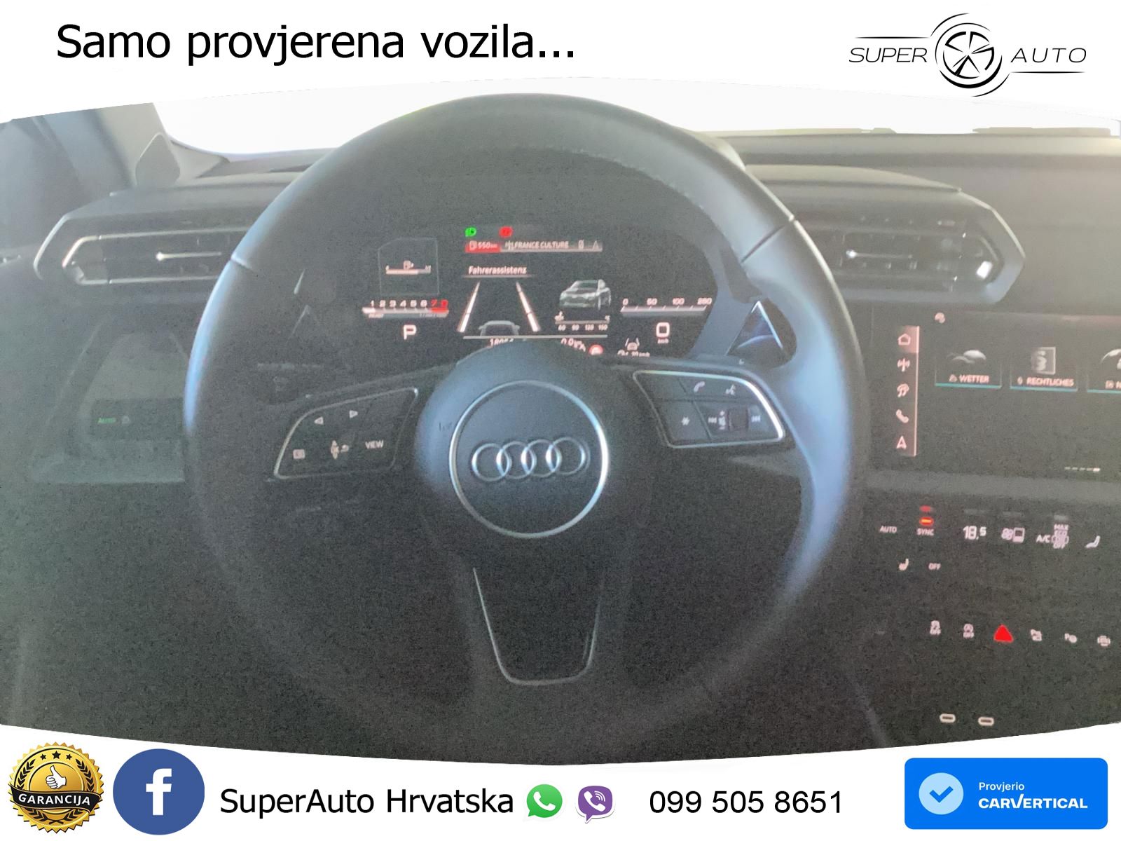 Audi A3 Sportback 30 TFSI (116 KS) Mild Hybrid S tronic advanced