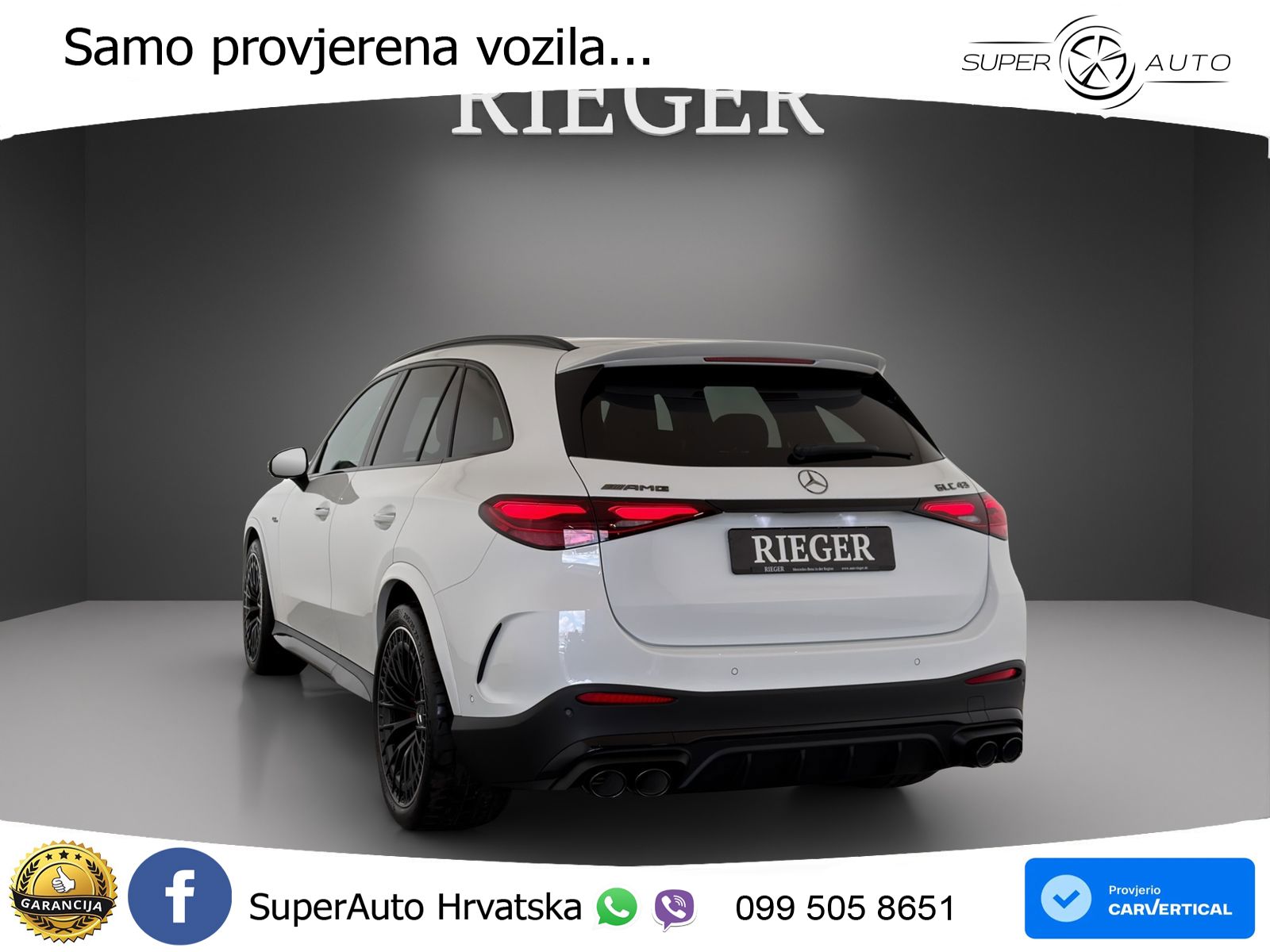 Mercedes AMG GLC 43 (421 KS) 4MATIC AMG SPEEDSHIFT MCT 9G ACC+HEAD+GR SJED+360+PANO