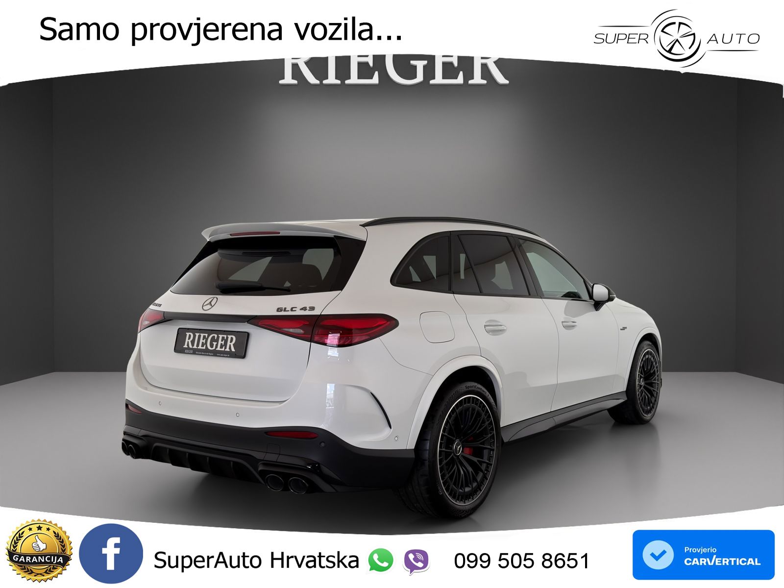 Mercedes AMG GLC 43 (421 KS) 4MATIC AMG SPEEDSHIFT MCT 9G ACC+HEAD+GR SJED+360+PANO