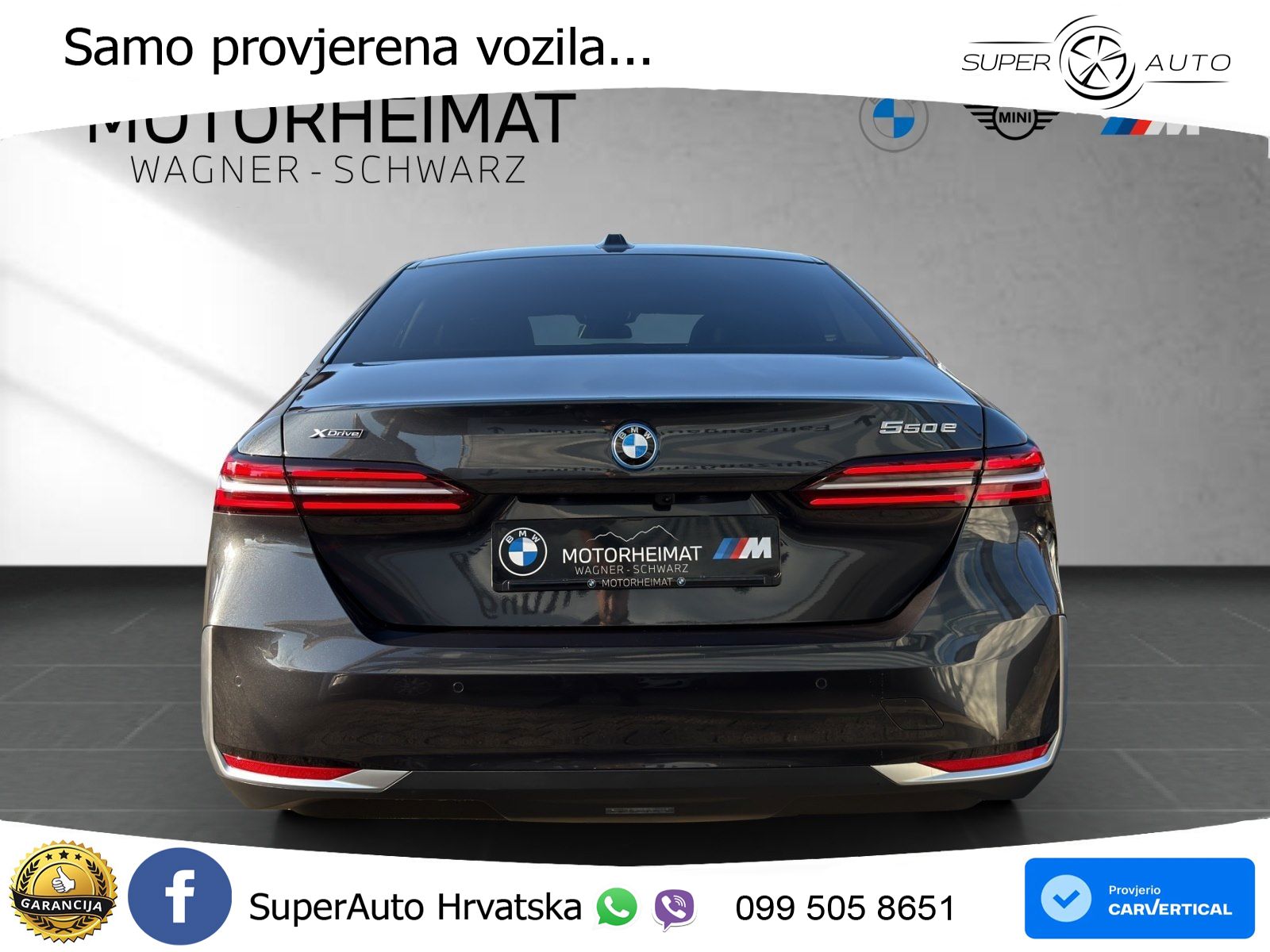 BMW 550e (489 KS) xDrive Steptronic LED+GR SJED+ACC