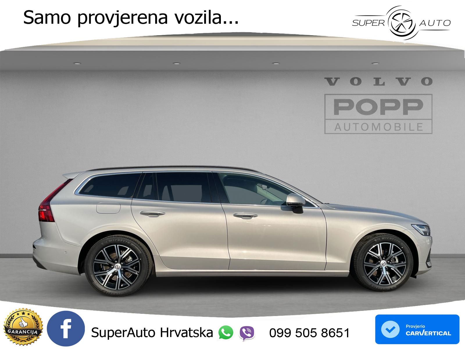 Volvo V60 2.0 B4 Benzin DCT LED+GR SJED+ACC