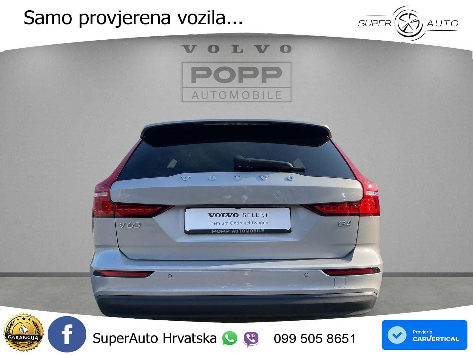 Volvo V60 2.0 B4 Benzin DCT LED+GR SJED+ACC