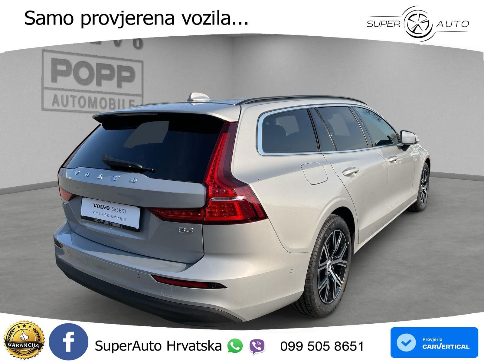 Volvo V60 2.0 B4 Benzin DCT LED+GR SJED+ACC