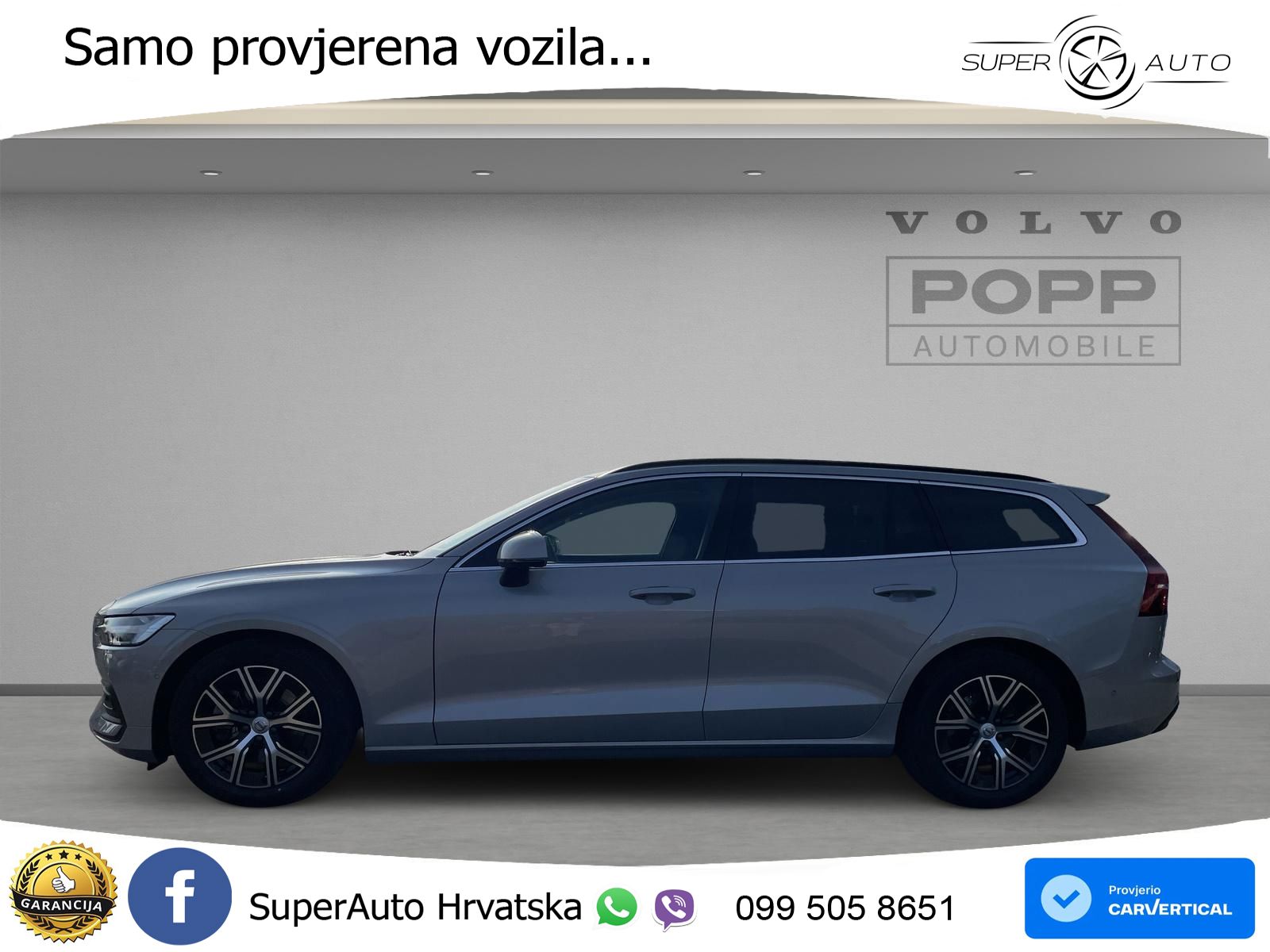 Volvo V60 2.0 B4 Benzin DCT LED+GR SJED+ACC