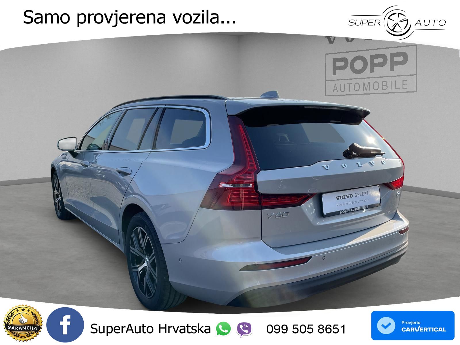 Volvo V60 2.0 B4 Benzin DCT LED+GR SJED+ACC