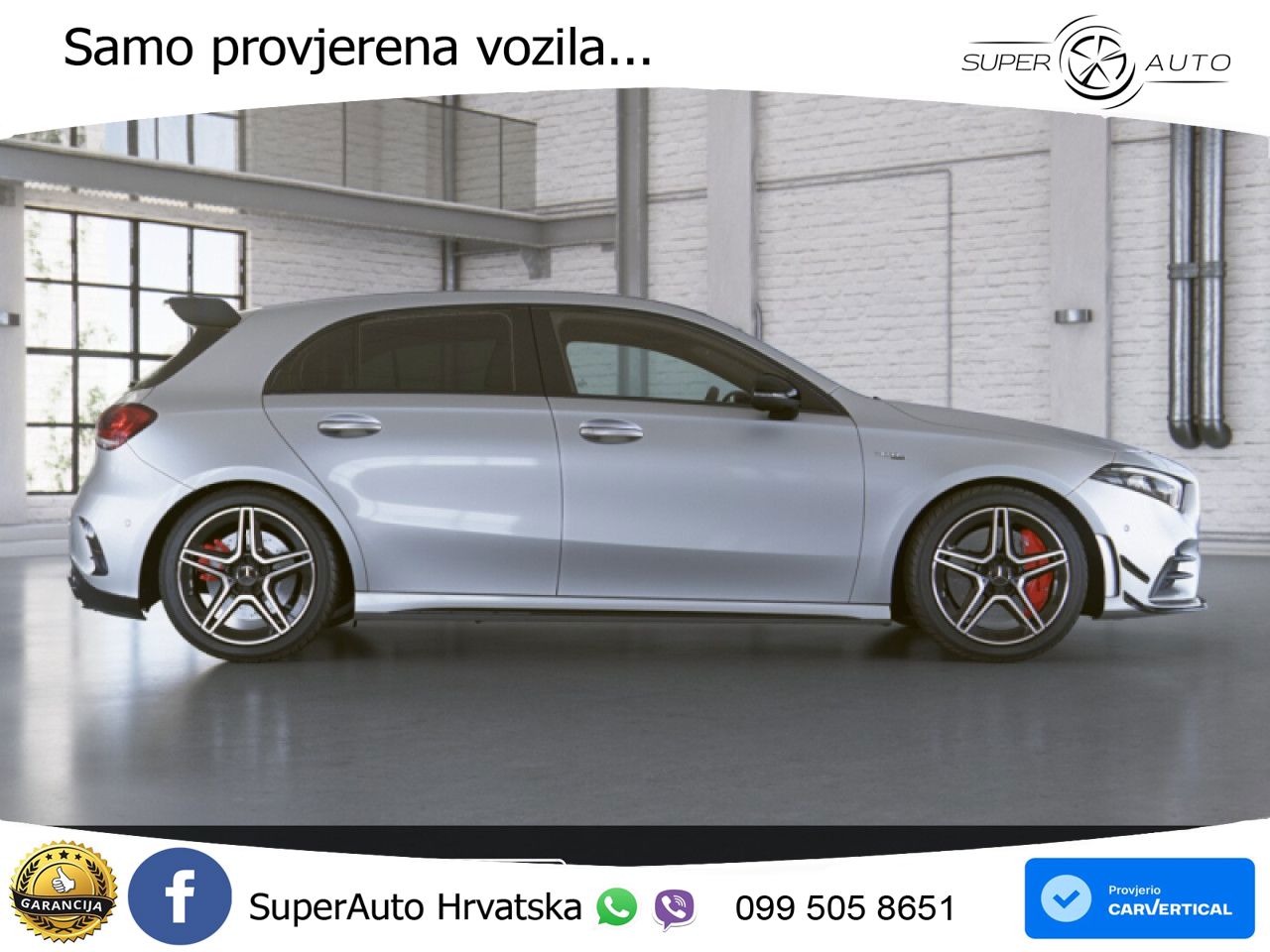 Mercedes-Benz AMG A 35 4MATIC AMG SPEEDSHIFT DCT LED+GR SJED+ACC