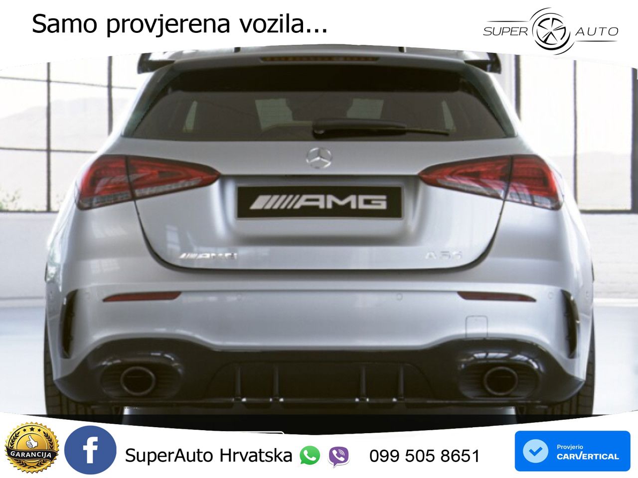 Mercedes-Benz AMG A 35 4MATIC AMG SPEEDSHIFT DCT LED+GR SJED+ACC