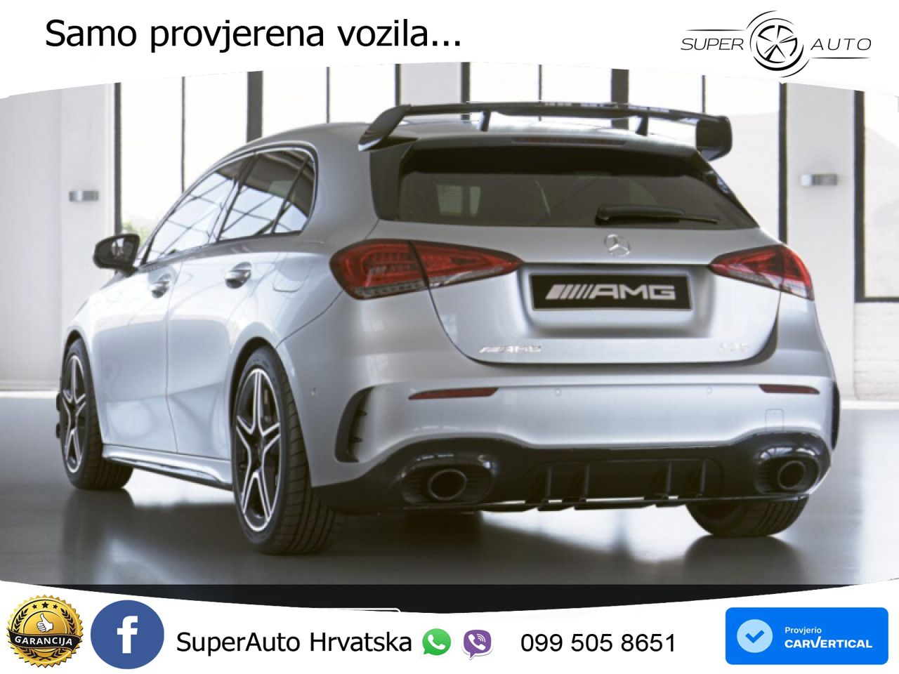 Mercedes-Benz AMG A 35 4MATIC AMG SPEEDSHIFT DCT LED+GR SJED+ACC