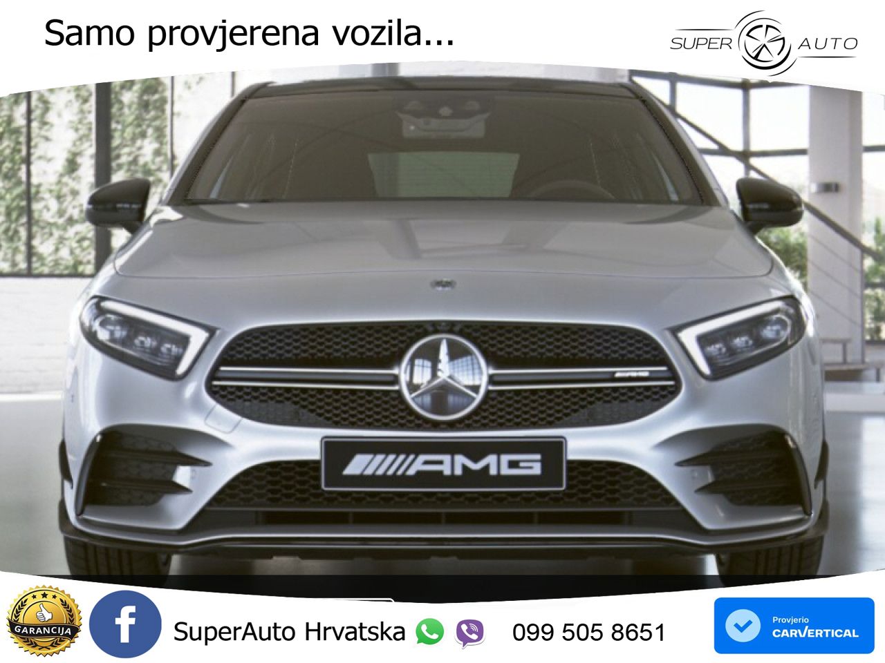 Mercedes-Benz AMG A 35 4MATIC AMG SPEEDSHIFT DCT LED+GR SJED+ACC
