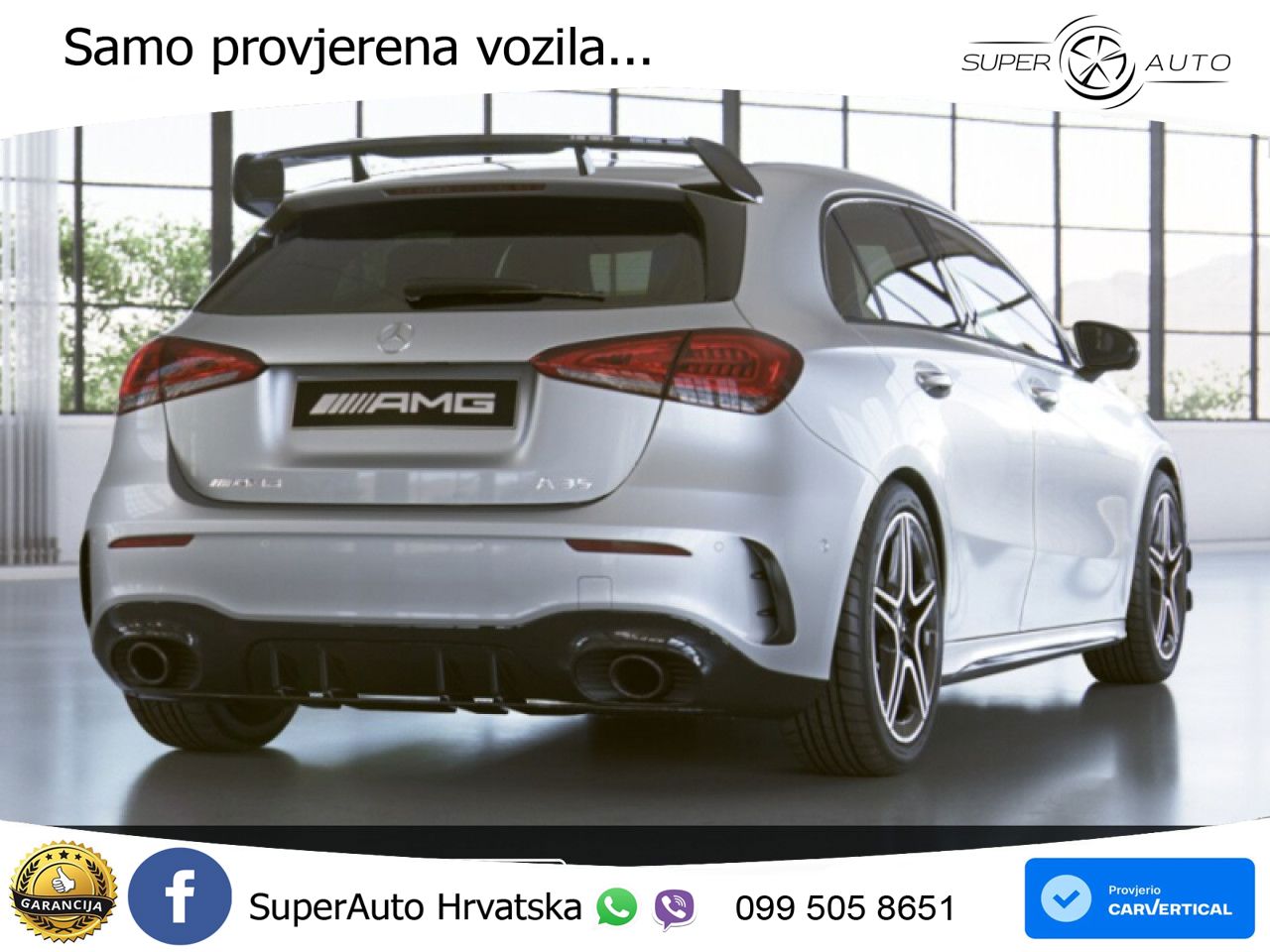 Mercedes-Benz AMG A 35 4MATIC AMG SPEEDSHIFT DCT LED+GR SJED+ACC