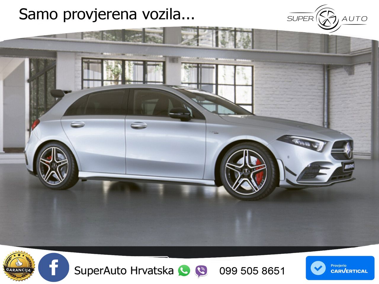 Mercedes-Benz AMG A 35 4MATIC AMG SPEEDSHIFT DCT LED+GR SJED+ACC