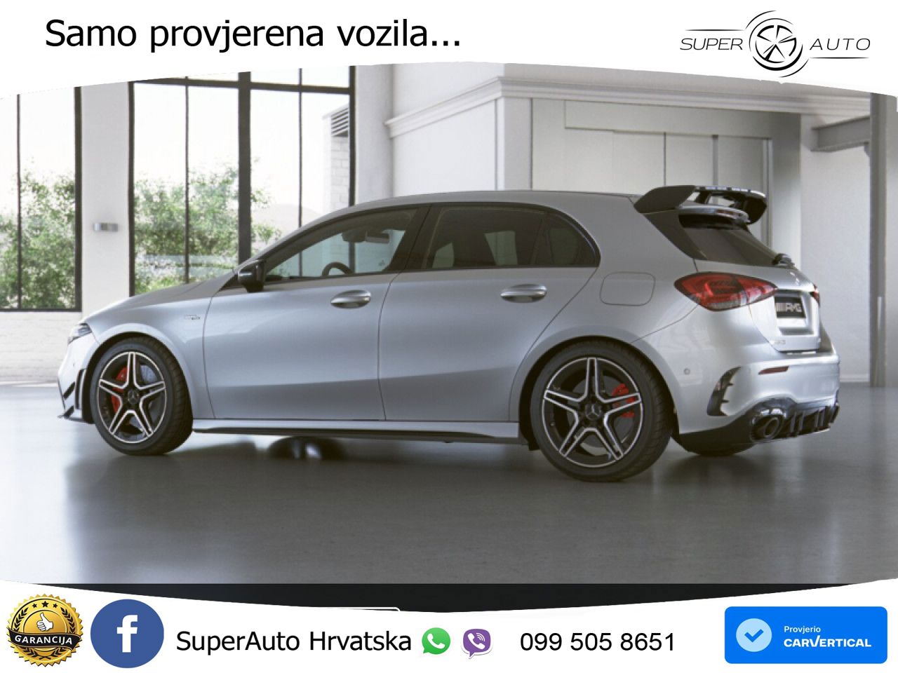 Mercedes-Benz AMG A 35 4MATIC AMG SPEEDSHIFT DCT LED+GR SJED+ACC